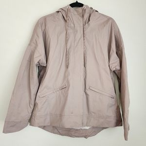 Athleta Cropped Water-Resitant Zip Up Jacket